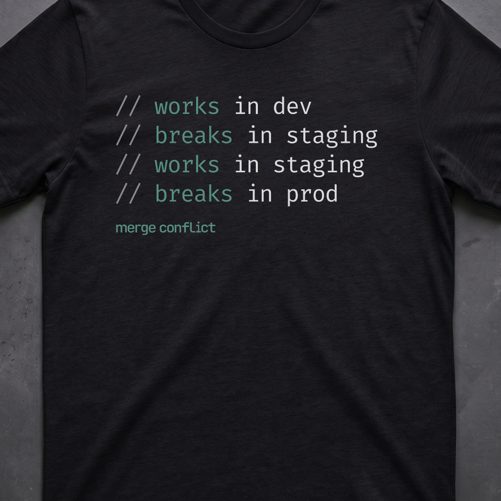 Works in dev