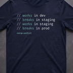 Works in dev