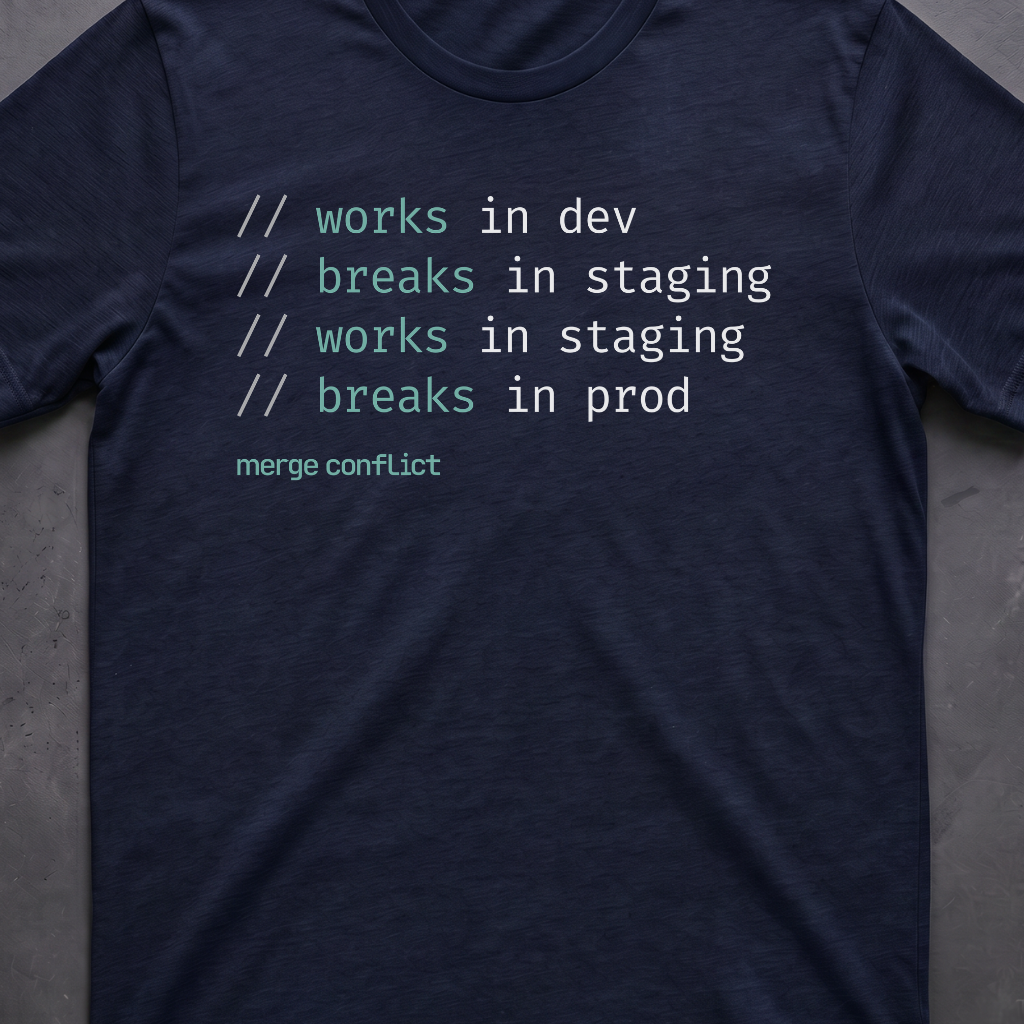 Works in dev