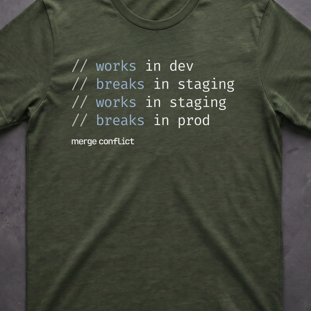 Works in dev