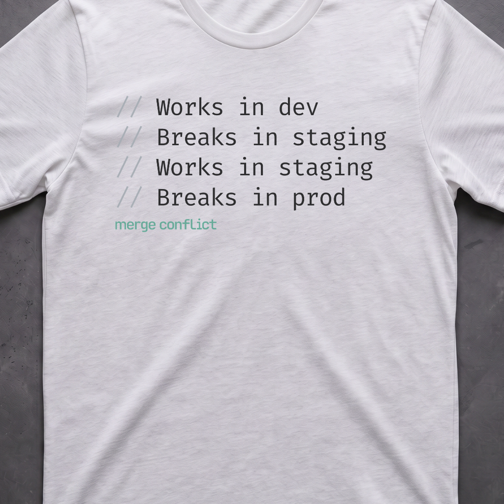 Works in dev