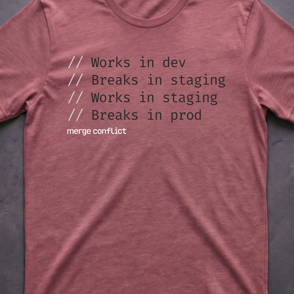 Works in dev