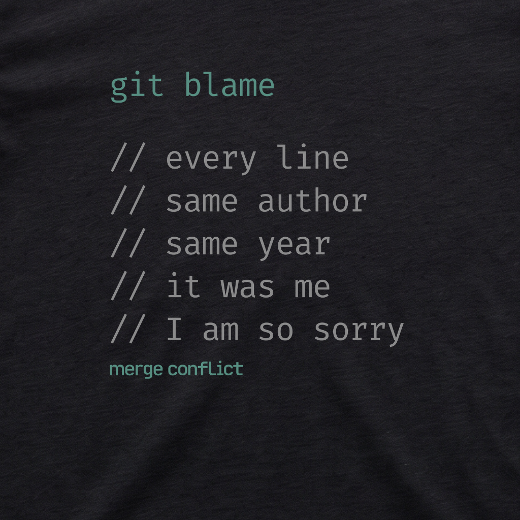 Git Blame • Version Control