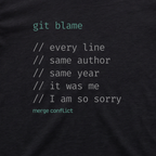 Git Blame • Version Control