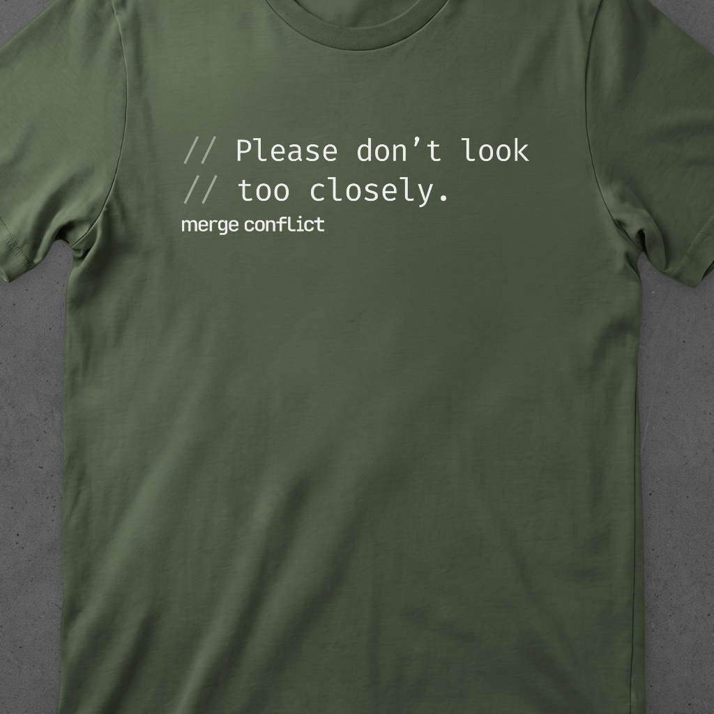 Don't look too closely.