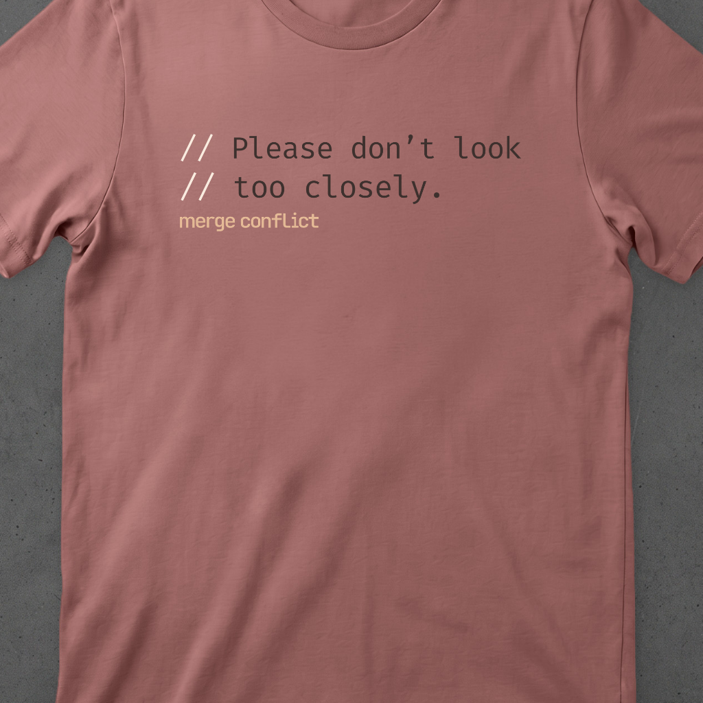 Don't look too closely.