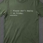 Please don't deploy on Friday.