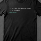 If you're reading this, I'm sorry.