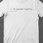 It passed locally.