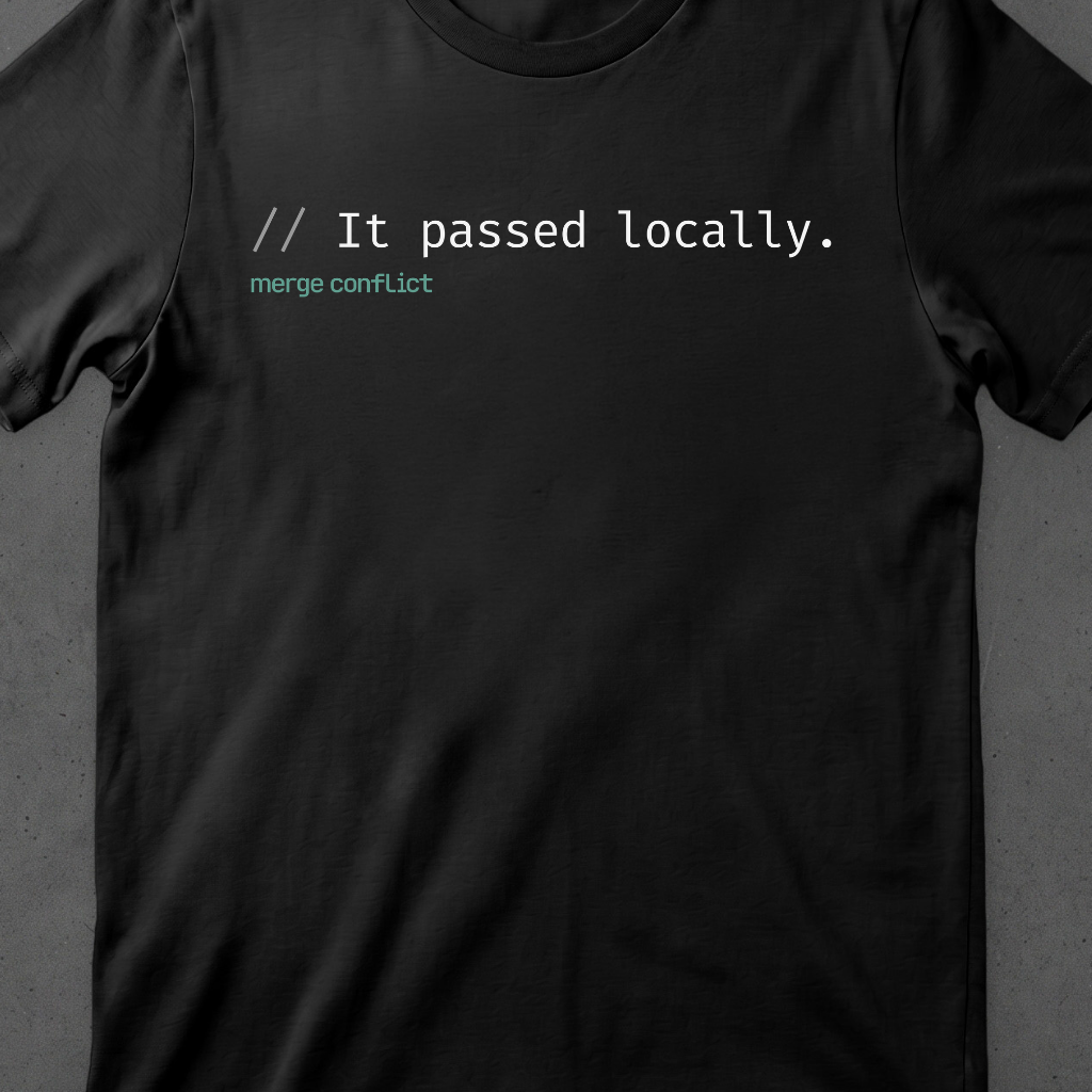 It passed locally.