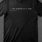 One problem at a time.