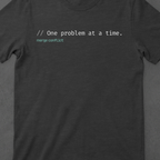 One problem at a time.