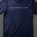 One problem at a time.