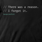 There was a reason.