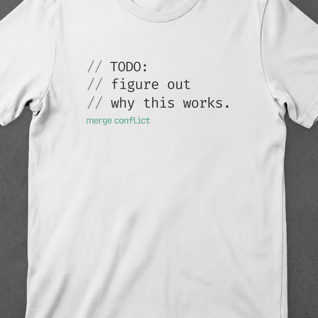 Todo: Figure out why this works.