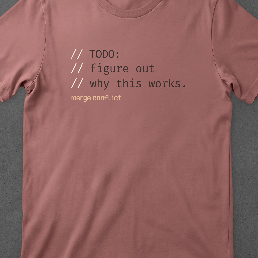 Todo: Figure out why this works.