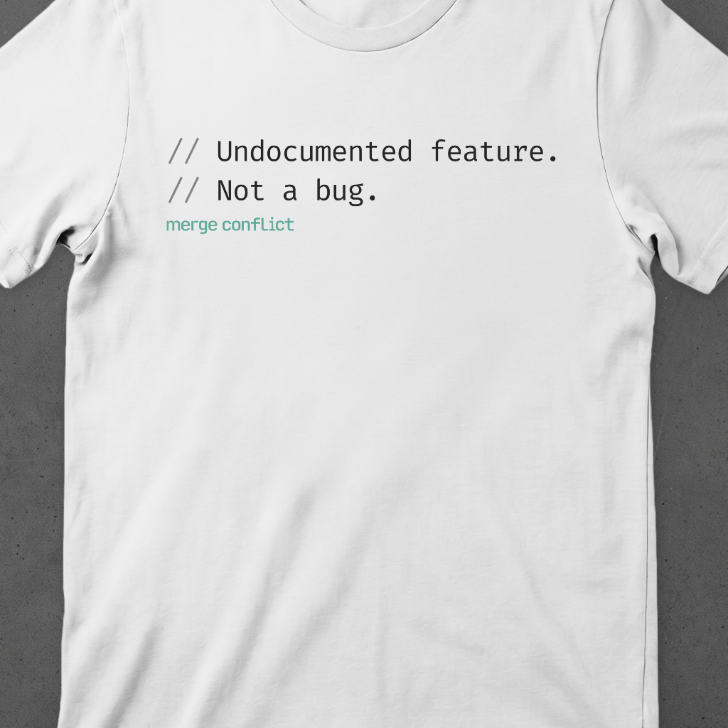 Undocumented feature.