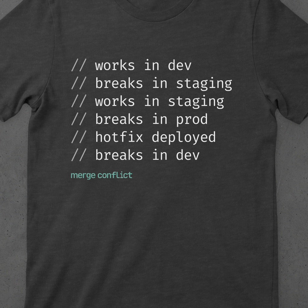 Works in dev