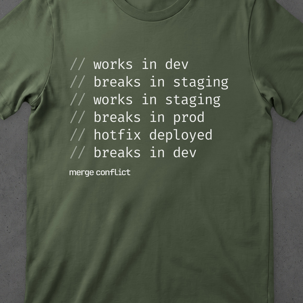 Works in dev