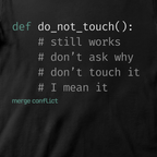 Do Not Touch • Python