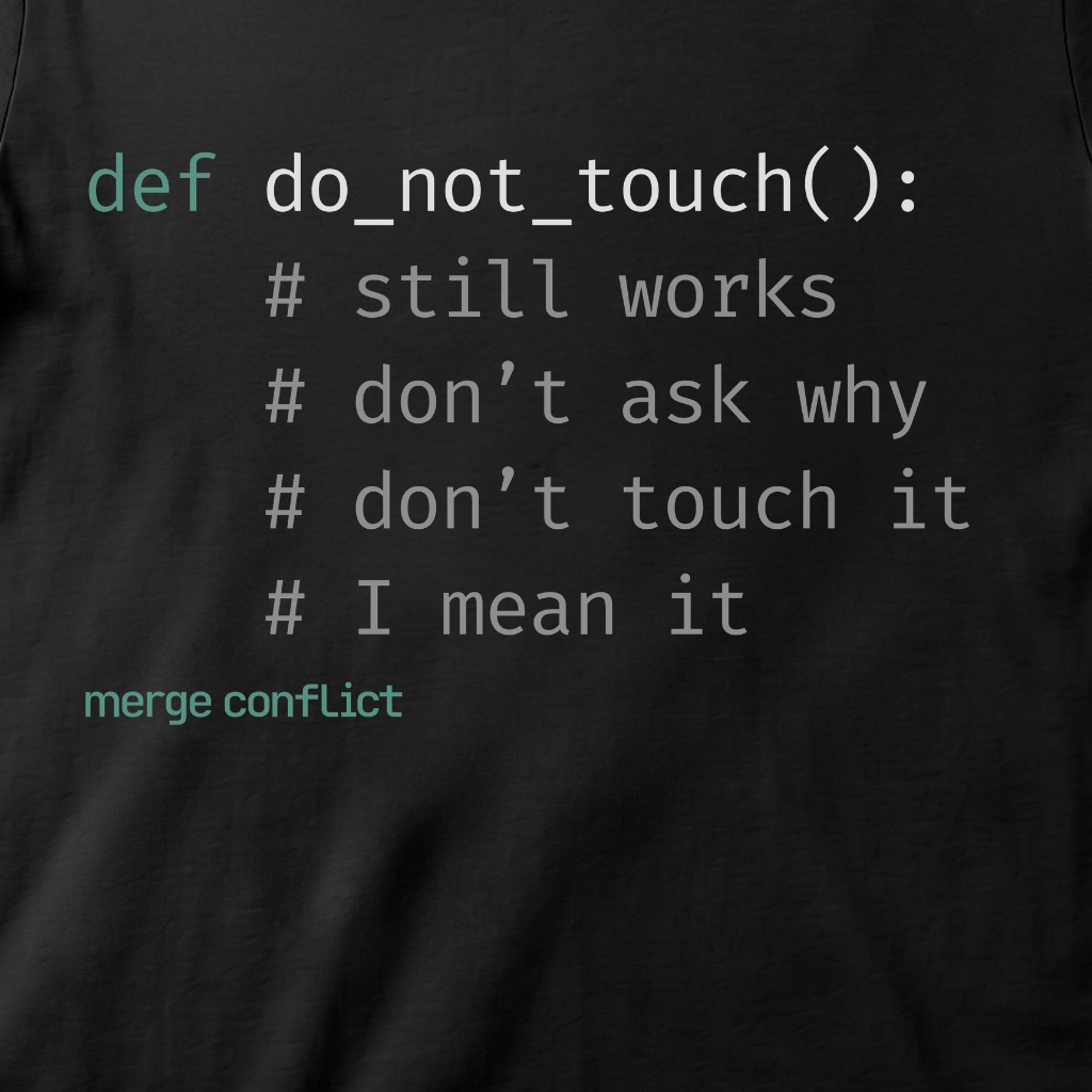 Do Not Touch • Python