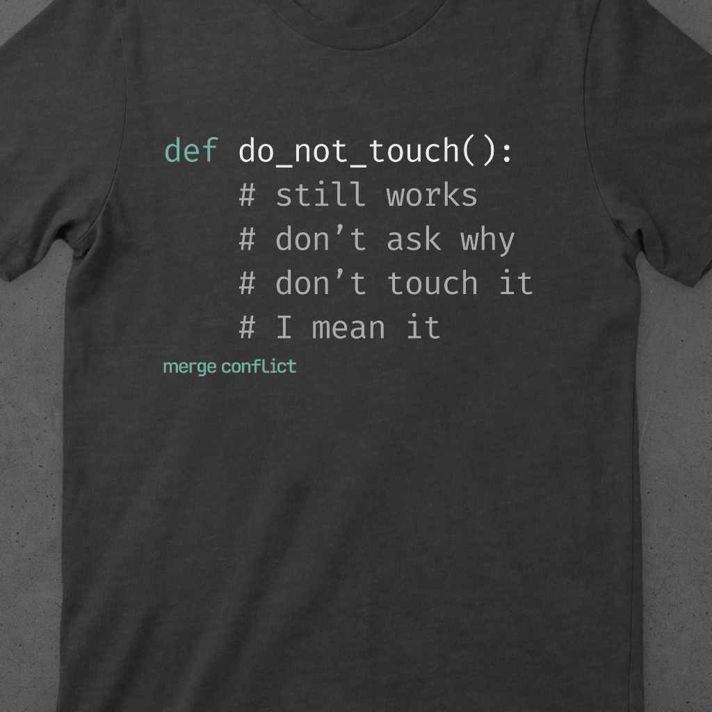 Do Not Touch • Python