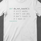Do Not Touch • Python