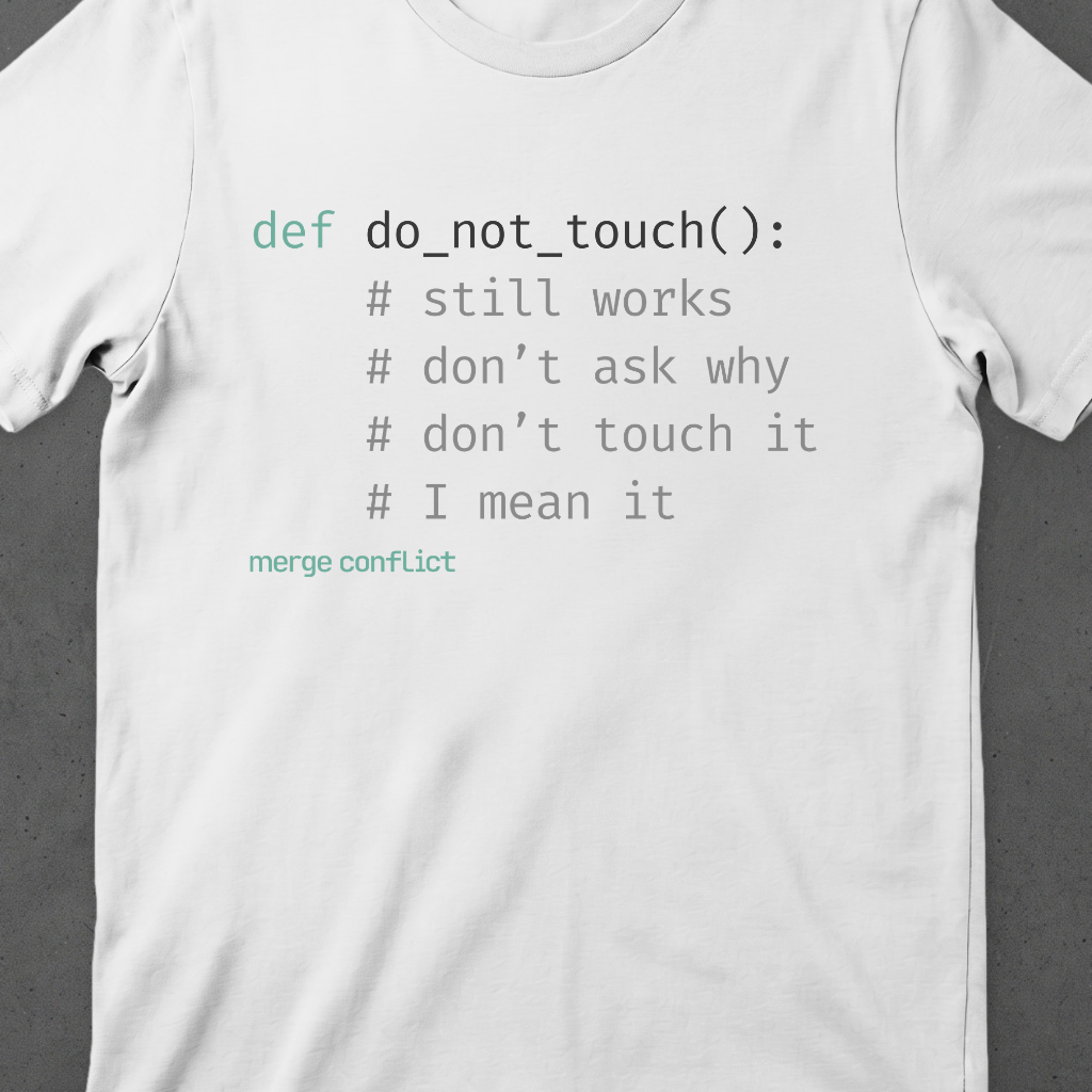 Do Not Touch • Python