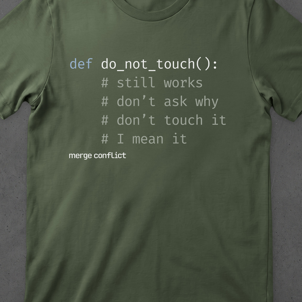 Do Not Touch • Python