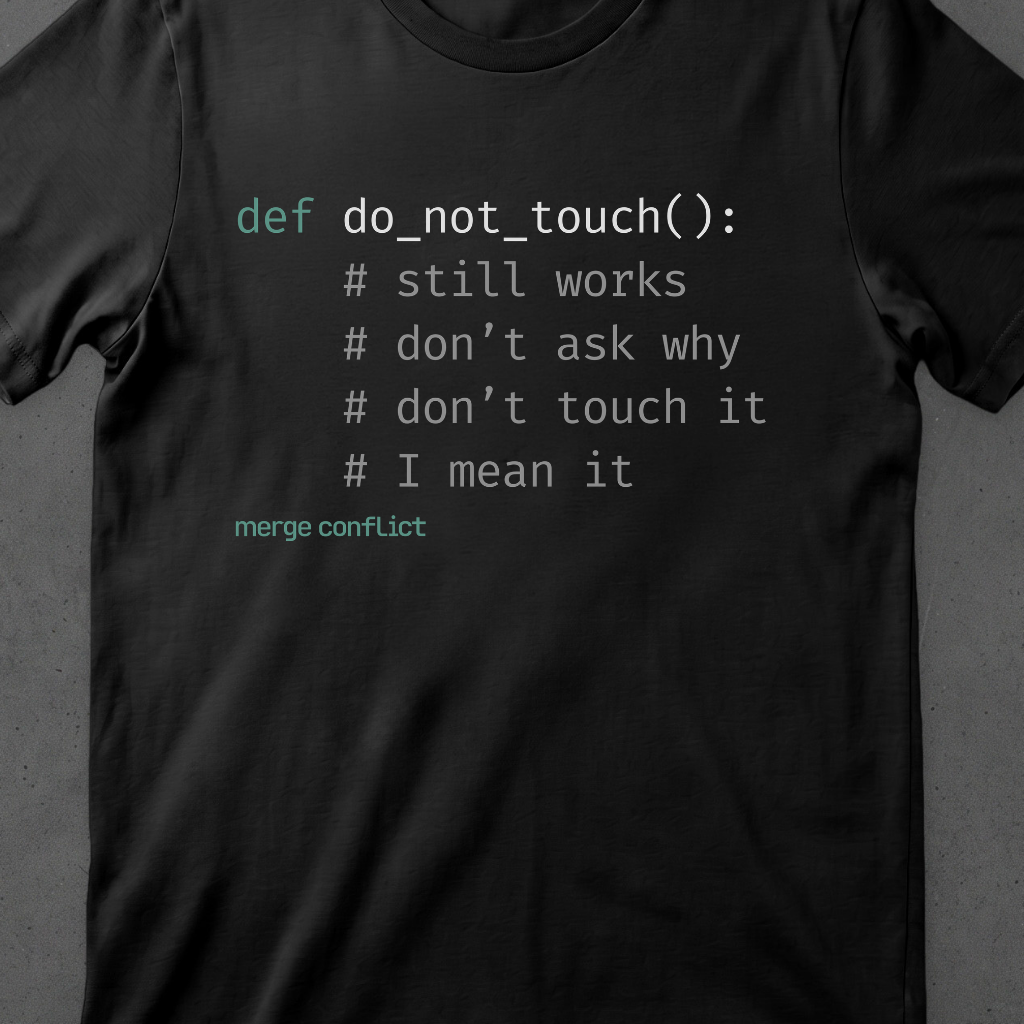 Do Not Touch • Python