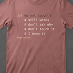 Do Not Touch • Python