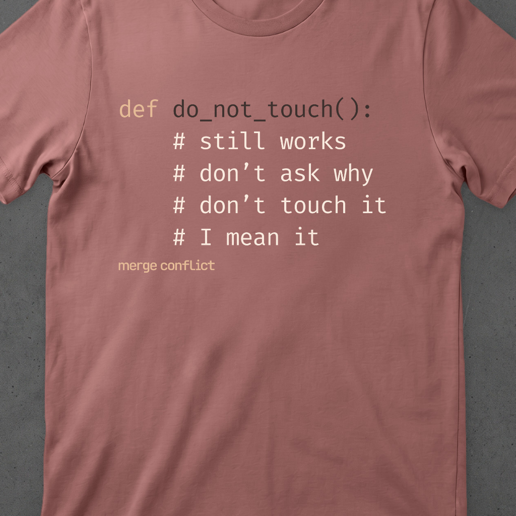 Do Not Touch • Python
