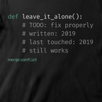Leave It Alone • Python