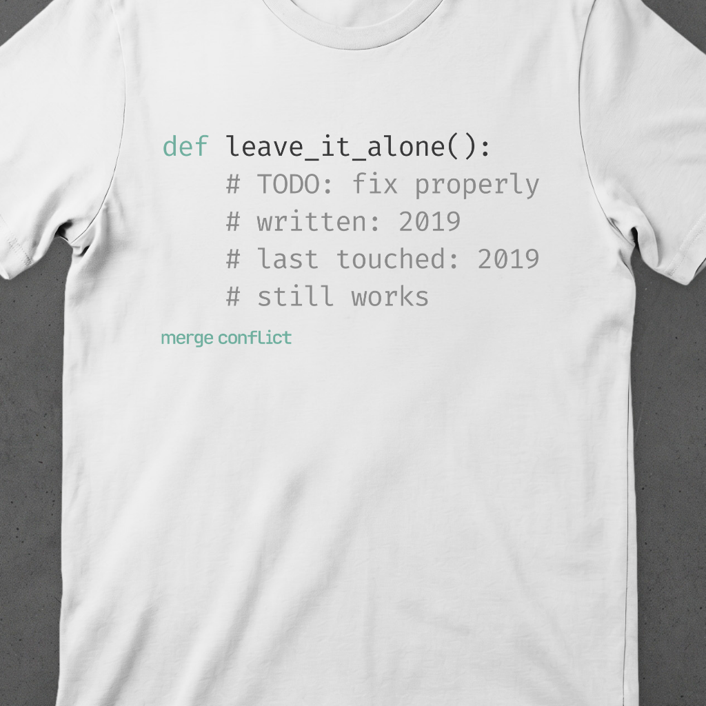 Leave It Alone • Python