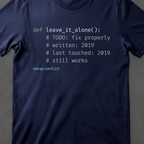 Leave It Alone • Python