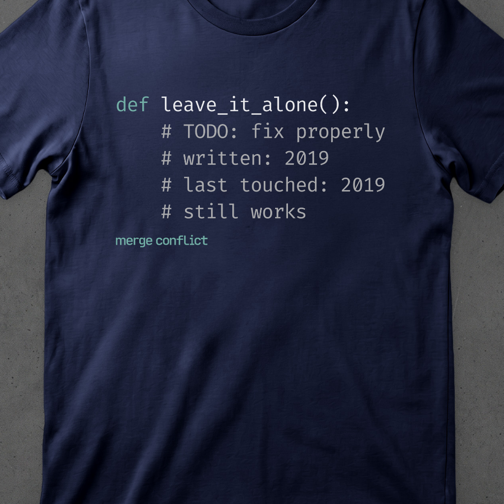 Leave It Alone • Python