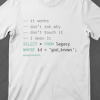Do Not Touch ∙ SQL