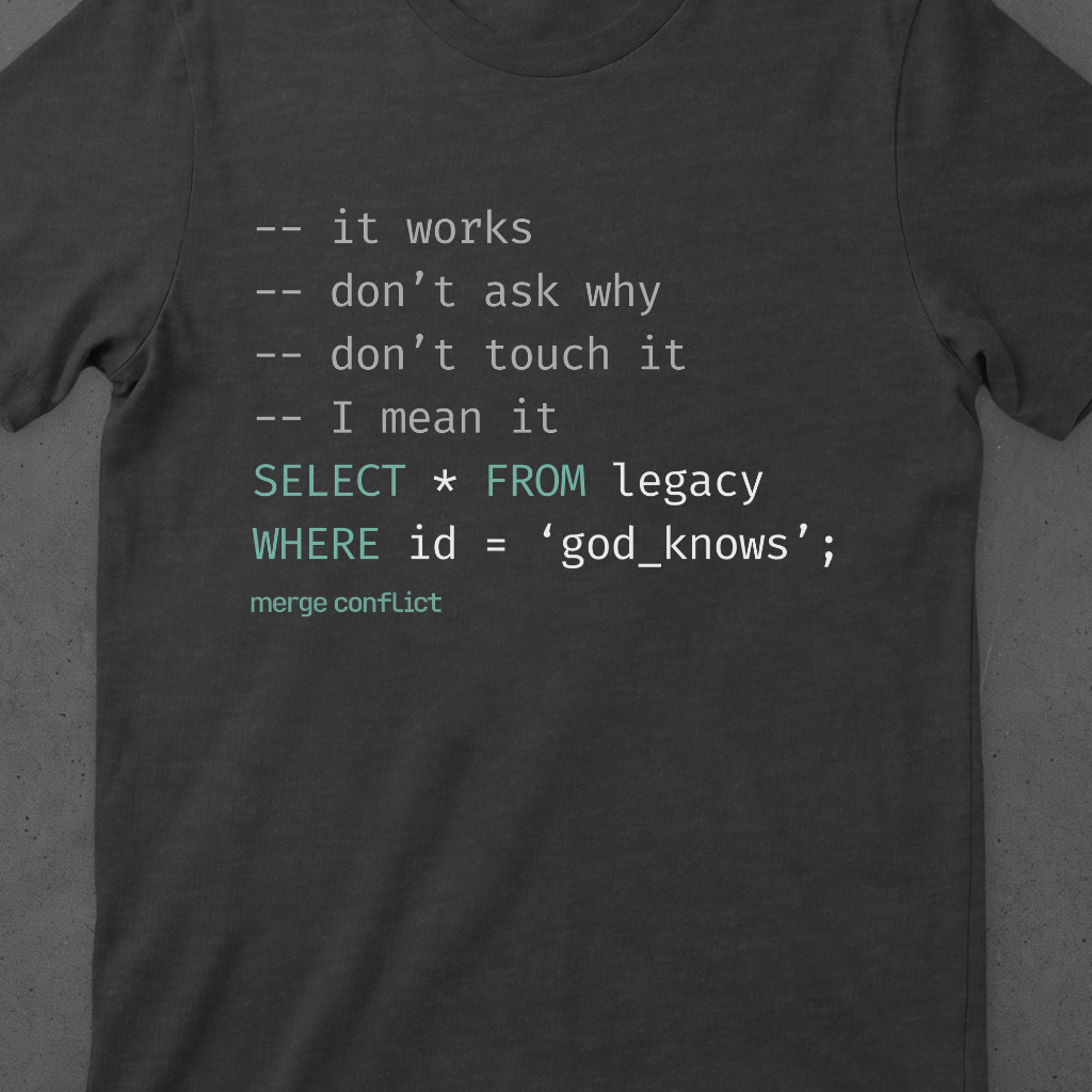 Do Not Touch ∙ SQL