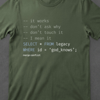 Do Not Touch ∙ SQL