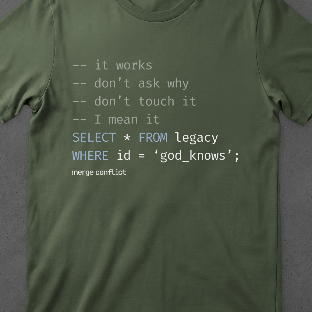 Do Not Touch ∙ SQL