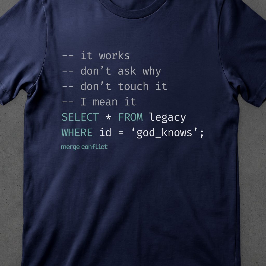 Do Not Touch ∙ SQL
