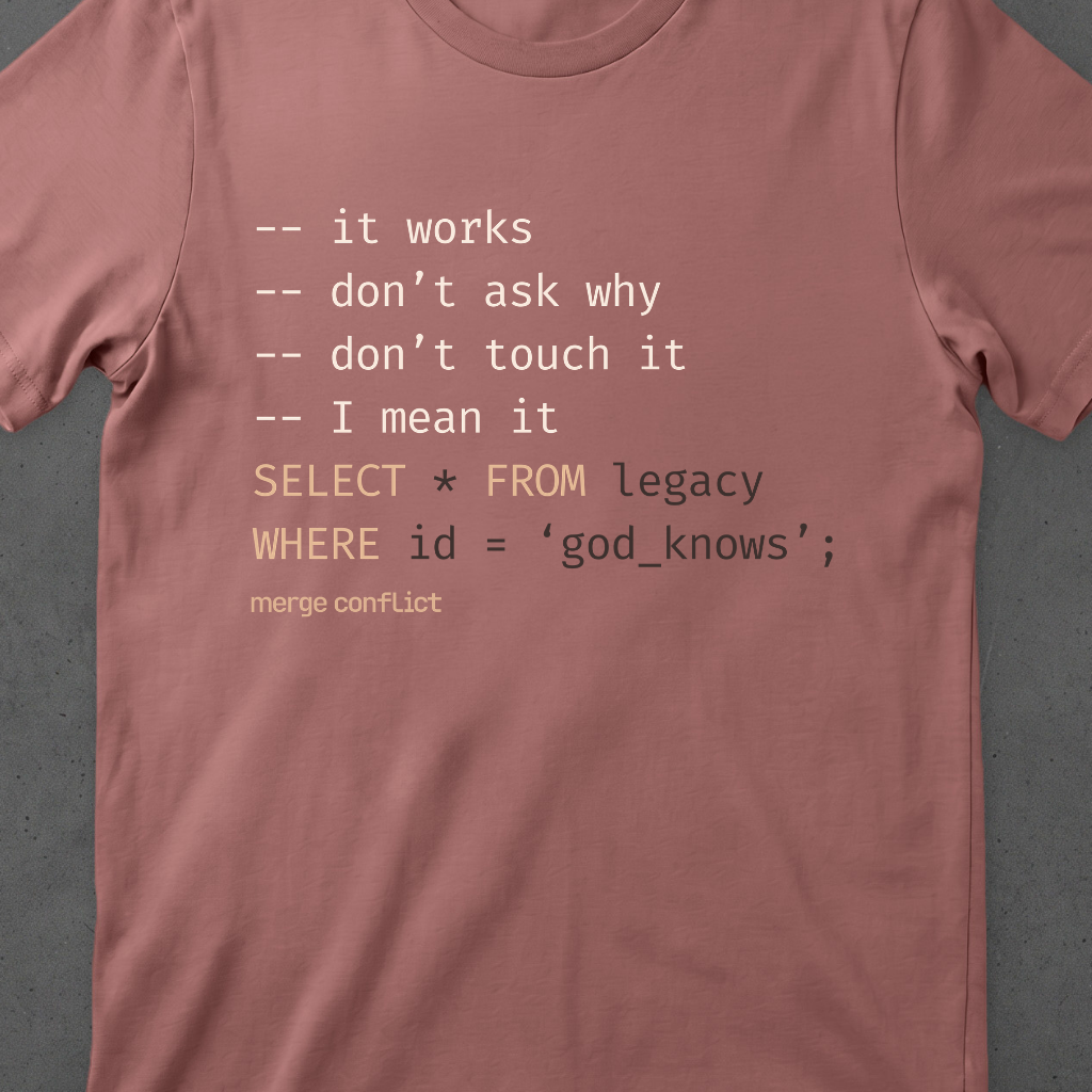 Do Not Touch ∙ SQL