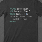 Fix Bug • SQL
