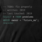Leave It Alone • SQL