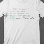 Leave It Alone • SQL