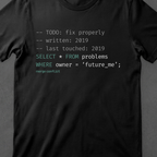 Leave It Alone • SQL