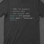 Leave It Alone • SQL