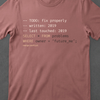 Leave It Alone • SQL