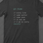 Git Blame • Version Control