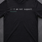 I am not support